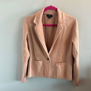 Tan Women's Blazer J. Crew Size M